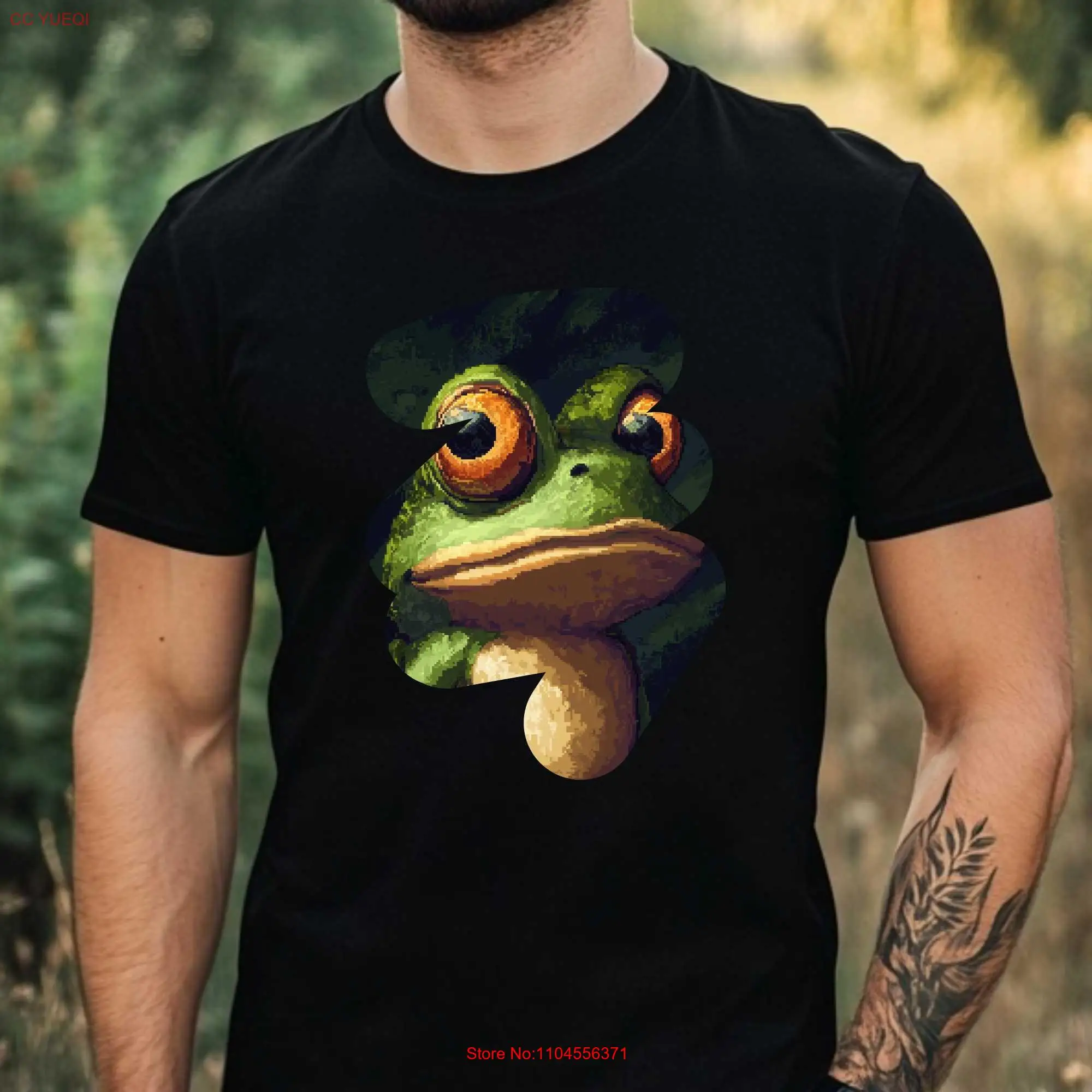 Frosch Pixelart Premium Men's T Shirt Cotton High quality printed leisure with unique motif in many sizes S to 5XL
Frosch Pixelart Premium Men's T Shirt Cotton High quality printed leisure with unique motif in many sizes S to 5XL