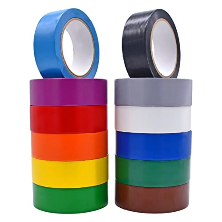 Rainbow Pack Vinyl Pinstriping Tape 1.5 inch x 36 yds Pack of 12 for School Gym Marking Floor Crafting Arcade1Up Vehicles and M
Rainbow Pack Vinyl Pinstriping Tape 1.5 inch x 36 yds Pack of 12 for School Gym Marking Floor Crafting Arcade1Up Vehicles and M