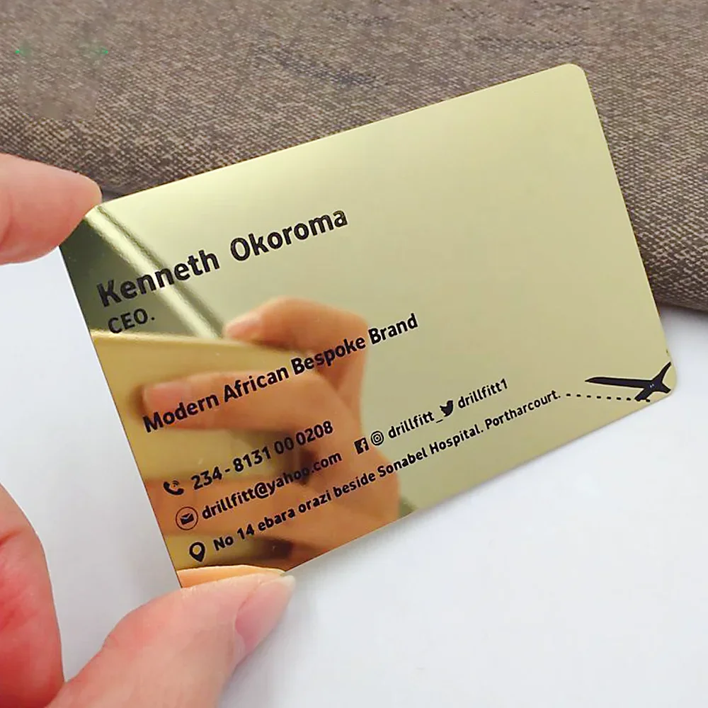 Hot Selling Excellent Quality Business Card Aluminium Business Card Printing Metal Business Card
Hot Selling Excellent Quality Business Card Aluminium Business Card Printing Metal Business Card