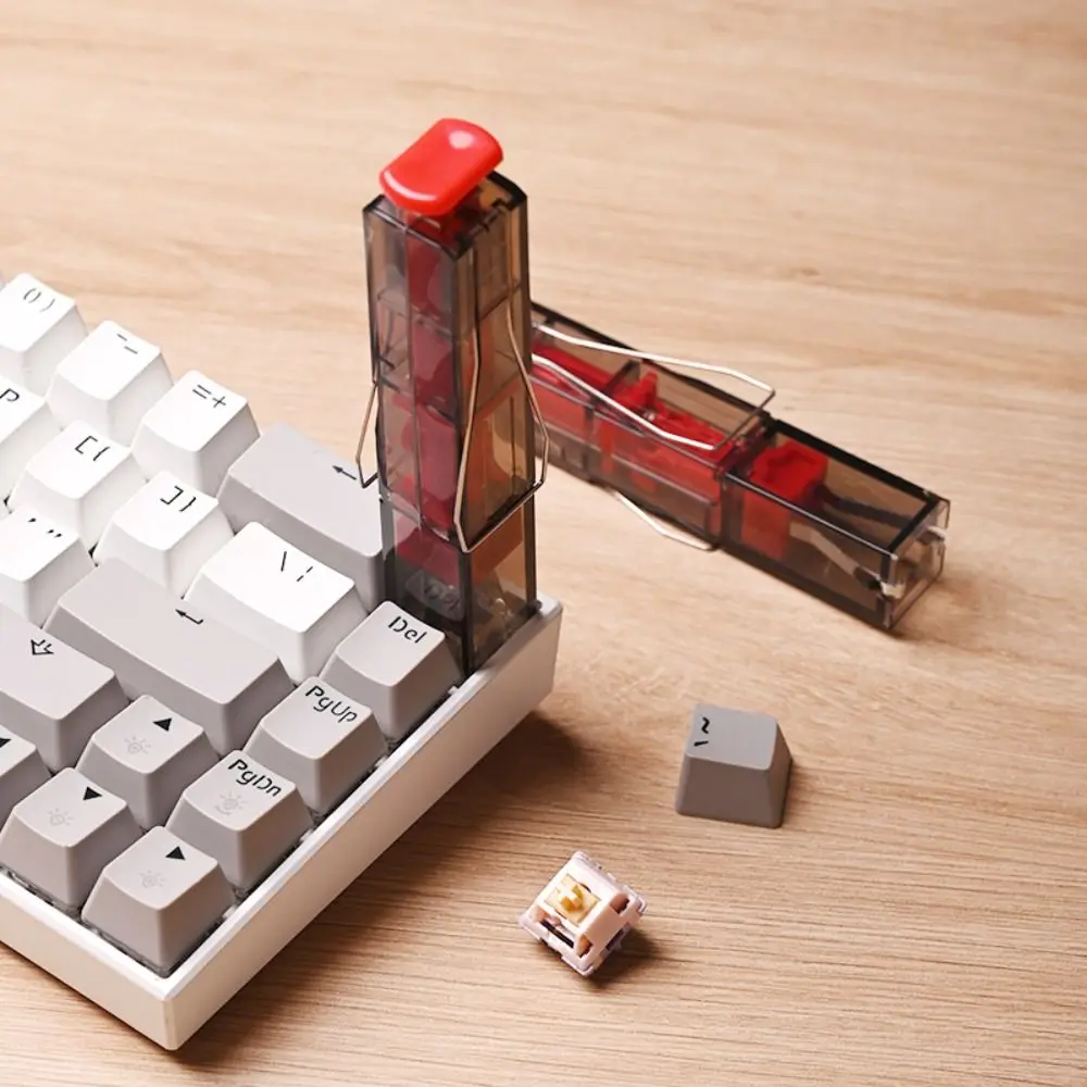 High Quality 2 in 1 Keycaps Puller Multifunctional Disassembly Tool Switch Puller Remove and Replace Mechanical Keyboards Tools
High Quality 2 in 1 Keycaps Puller Multifunctional Disassembly Tool Switch Puller Remove and Replace Mechanical Keyboards Tools