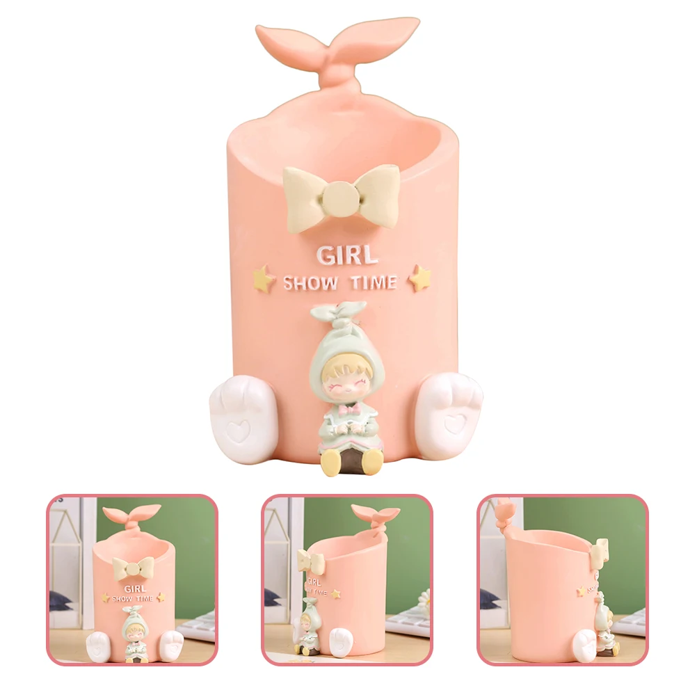 Rabbit Stationery Pen Holder Desk ganizer Elegant Resin Design Storage Pencil Cups Practical Simple Appearance Item
Rabbit Stationery Pen Holder Desk ganizer Elegant Resin Design Storage Pencil Cups Practical Simple Appearance Item