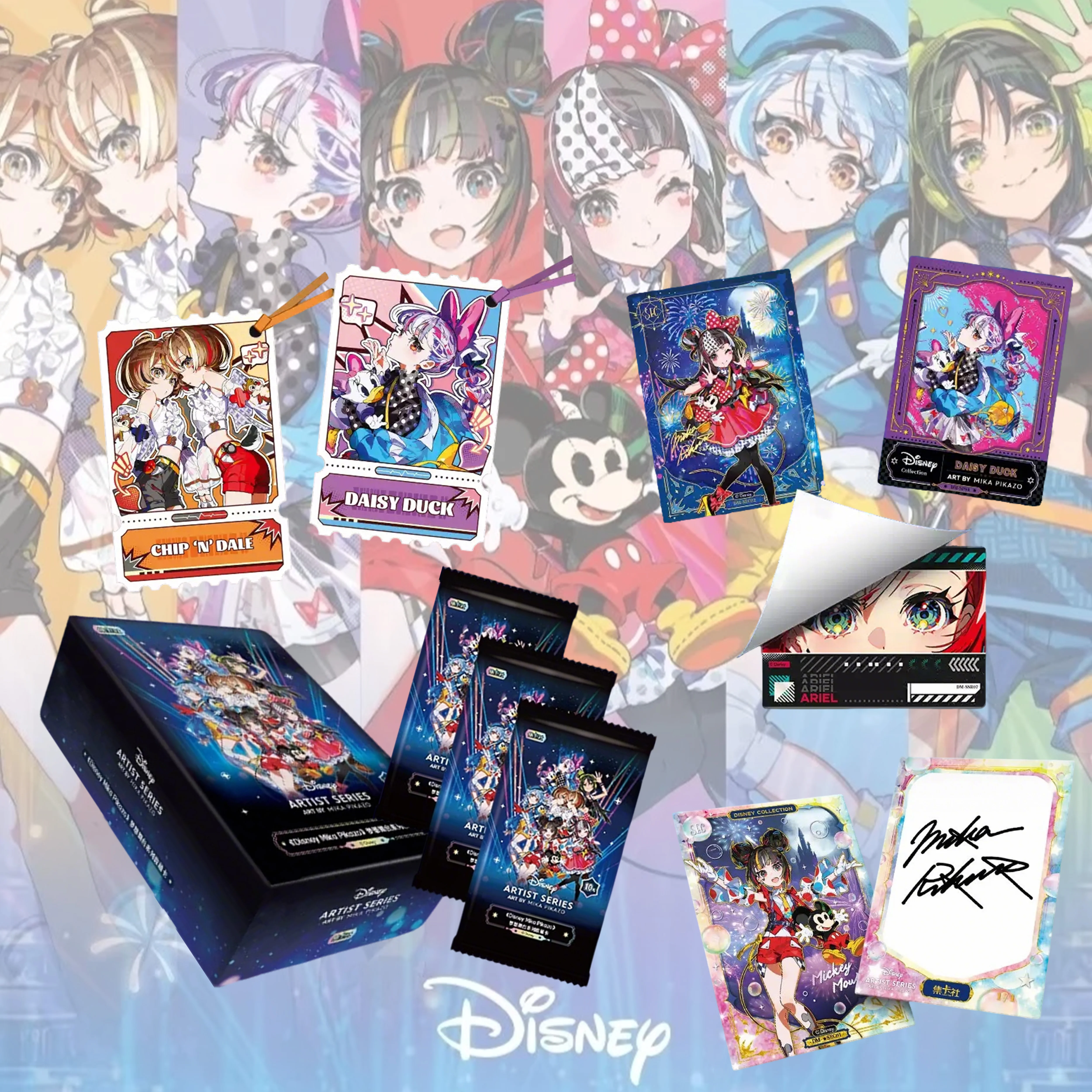 Disney Official Card.Fun Mika Pikazo Dream Stage Collection Cards Mickey Mouse Mini Card Must-have Disney Collection Enthusiasts
Disney Official Card.Fun Mika Pikazo Dream Stage Collection Cards Mickey Mouse Mini Card Must-have Disney Collection Enthusiasts