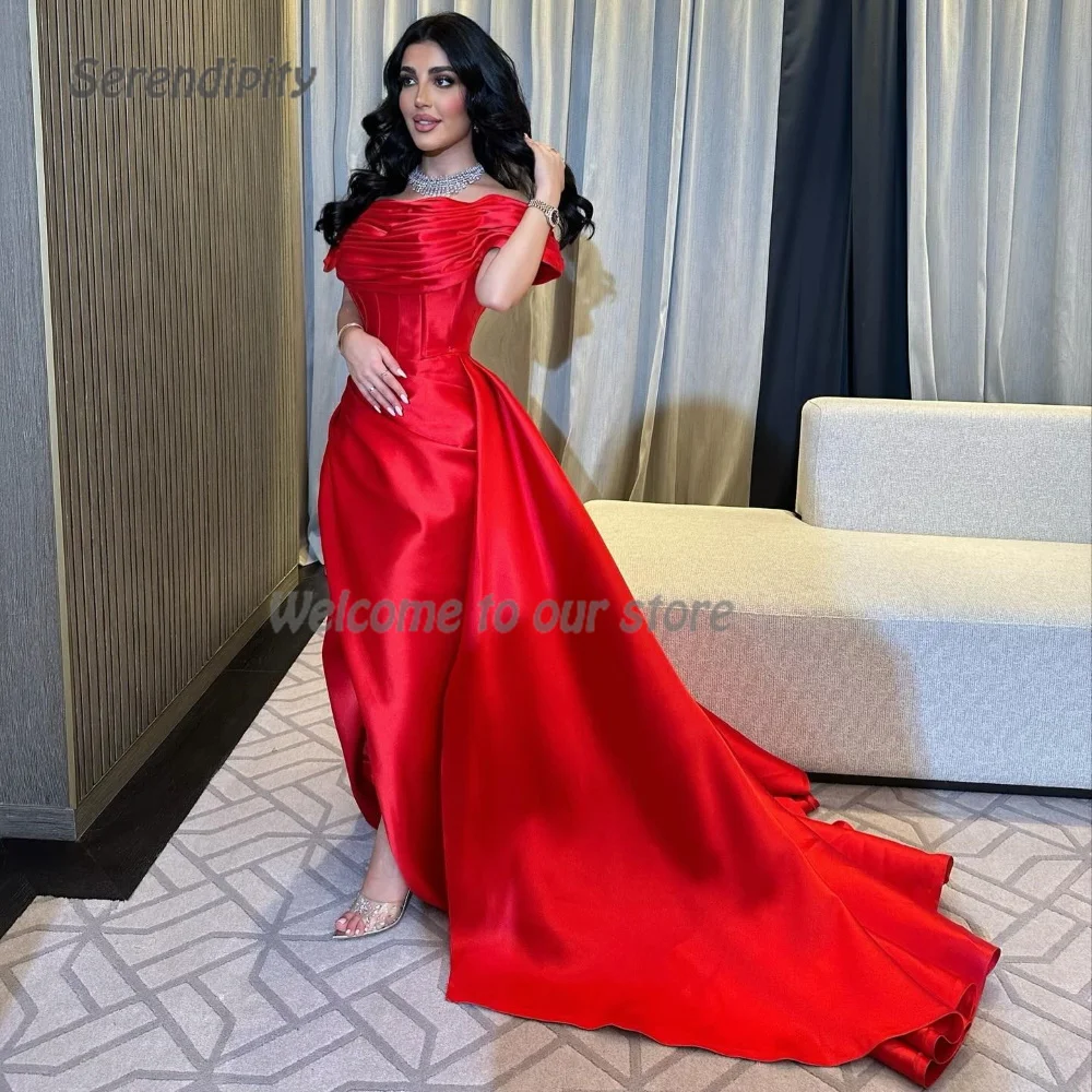 Serendipity Formal Evening Dress Floor-Length Off The Shoulder High Split Saudi Arabia Cocktail Prom Gown For Sexy Women 2024
Serendipity Formal Evening Dress Floor-Length Off The Shoulder High Split Saudi Arabia Cocktail Prom Gown For Sexy Women 2024