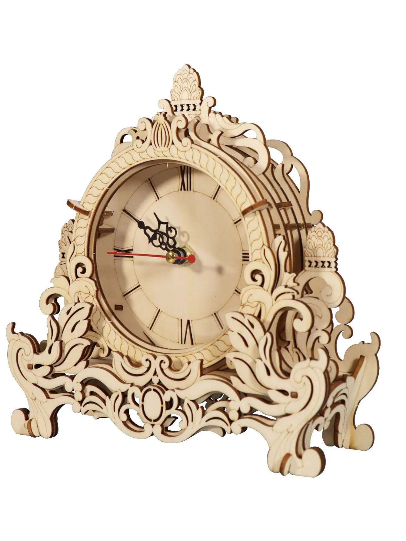 3D Wooden Puzzle For Adults Clock Model Kits Desktop Clock DIY Crafts Handmade Building Blocks Home Decor Creative Birthday Or C
3D Wooden Puzzle For Adults Clock Model Kits Desktop Clock DIY Crafts Handmade Building Blocks Home Decor Creative Birthday Or C