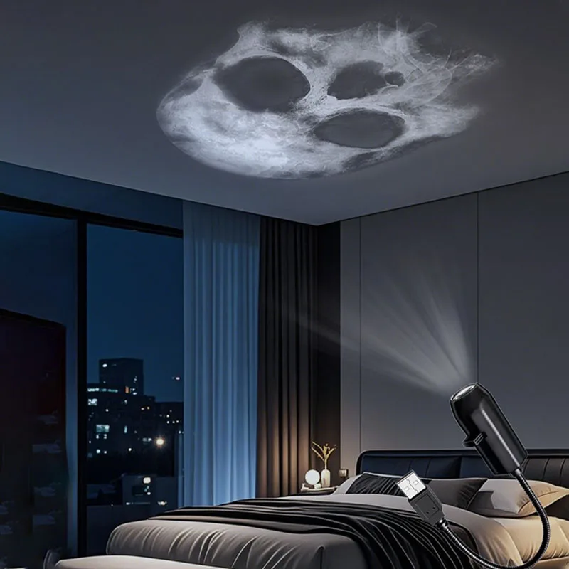 Halloween Projection Light USB Skull Night Light With 3/6 Terrifying Ghost Scenes for Holiday Ambiance Indoor Decoration
Halloween Projection Light USB Skull Night Light With 3/6 Terrifying Ghost Scenes for Holiday Ambiance Indoor Decoration