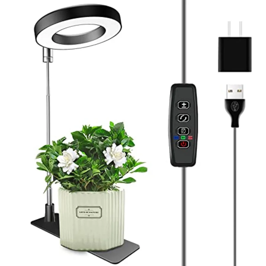 Plant Grow Light, 48LEDs Full Spectrum Grow Lights for Indoor Plants, Height Adjustable Grow Lamp with Base, 3 Optional Spectru
Plant Grow Light, 48LEDs Full Spectrum Grow Lights for Indoor Plants, Height Adjustable Grow Lamp with Base, 3 Optional Spectru