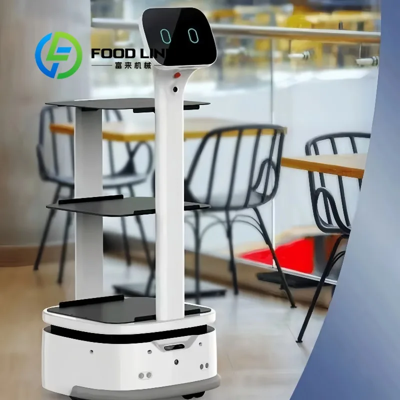 Индивидуальный интеллектуальный робот для доставки еды, робот для приветственного приема в отеле, служебный робот официанта
Индивидуальный интеллектуальный робот для доставки еды, робот для приветственного приема в отеле, служебный робот официанта