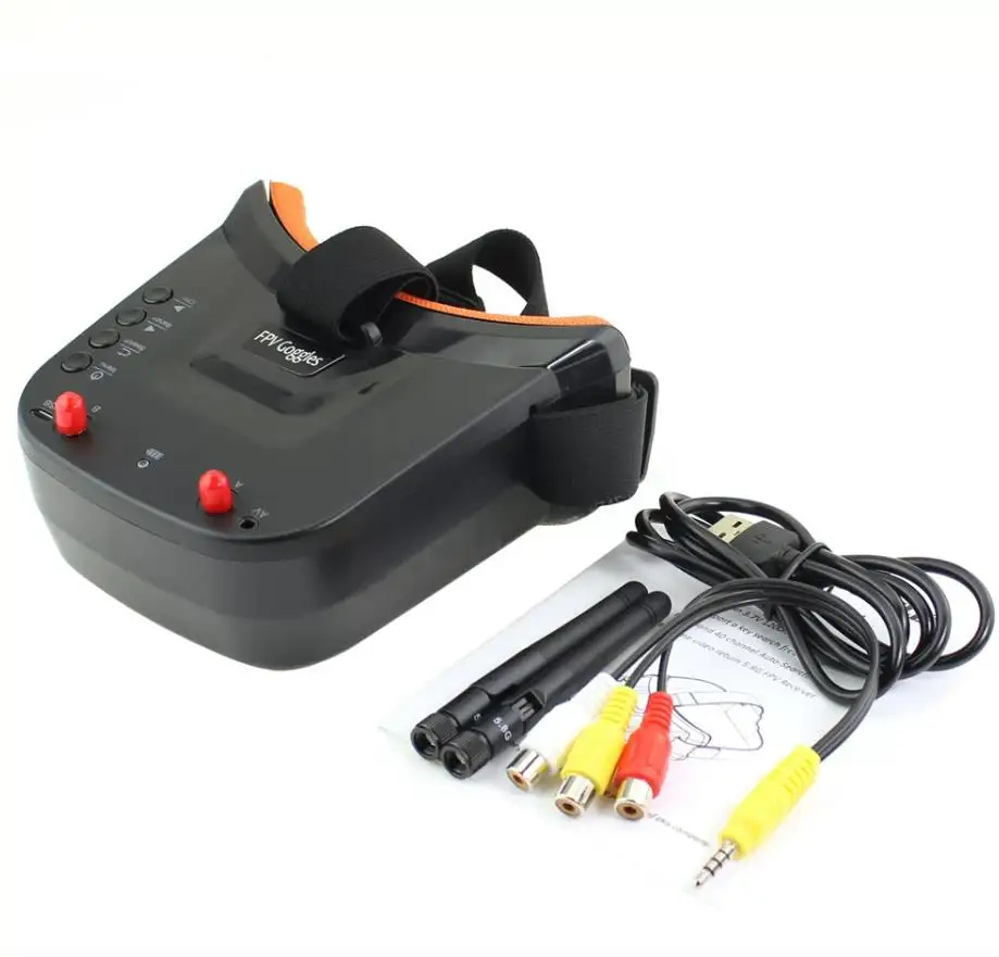 VR009 5.8G FPV Goggles 40CH 3 inch 480x320 Video Headset HD DVR Diversity FPV Goggles for Camera Drones RC Cars Accessories
VR009 5.8G FPV Goggles 40CH 3 inch 480x320 Video Headset HD DVR Diversity FPV Goggles for Camera Drones RC Cars Accessories