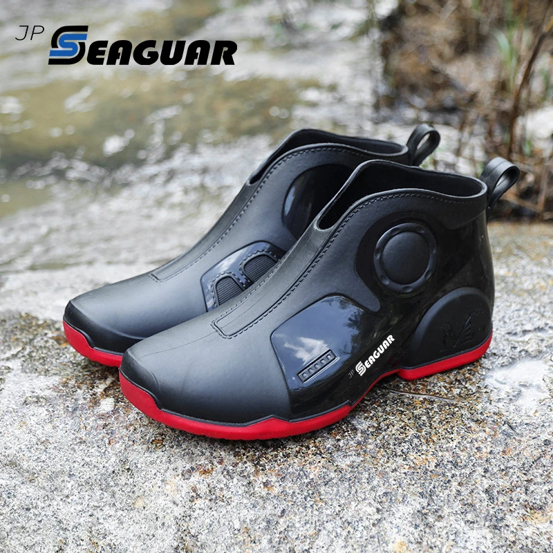 Fishing Rain Shoes For Men, Hiking And Fishing Water Shoes, Waterproof Shoes, Anti Slip Fashionable Fishing Rubber Shoes
Fishing Rain Shoes For Men, Hiking And Fishing Water Shoes, Waterproof Shoes, Anti Slip Fashionable Fishing Rubber Shoes