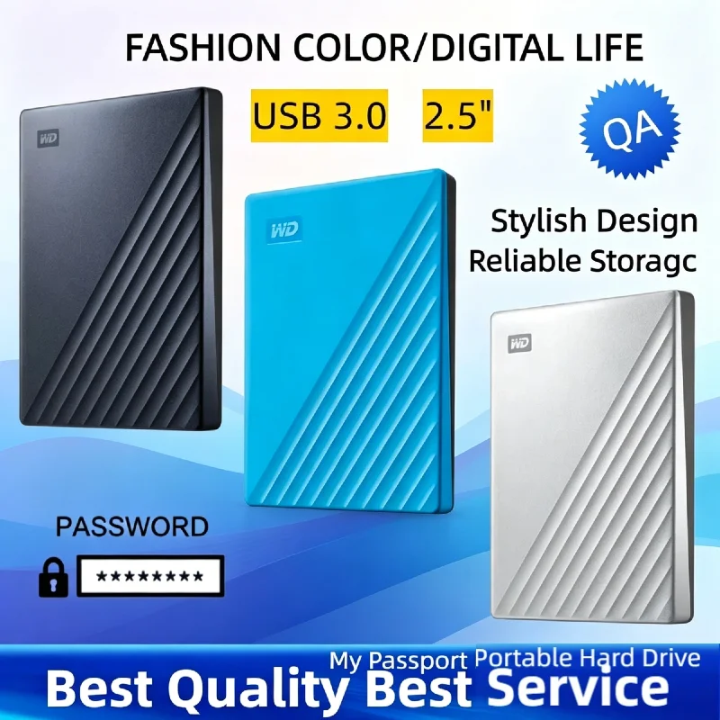 New For Western Digital 1TB 4TB Elements External HDD USB 3.0 Lightweight Portable Hard Disk For Desktop Laptop PC
New For Western Digital 1TB 4TB Elements External HDD USB 3.0 Lightweight Portable Hard Disk For Desktop Laptop PC