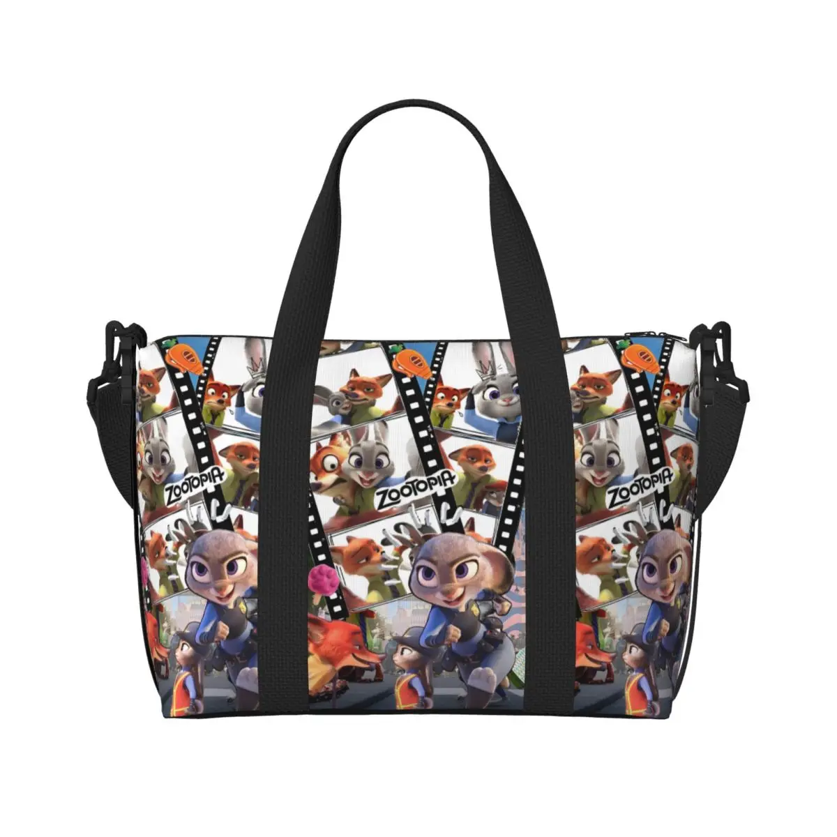 Пляжная большая сумка на заказ Zootopia для женщин Джуди и Ник с большим отделением для спортзала, пляжные дорожные сумки
Пляжная большая сумка на заказ Zootopia для женщин Джуди и Ник с большим отделением для спортзала, пляжные дорожные сумки