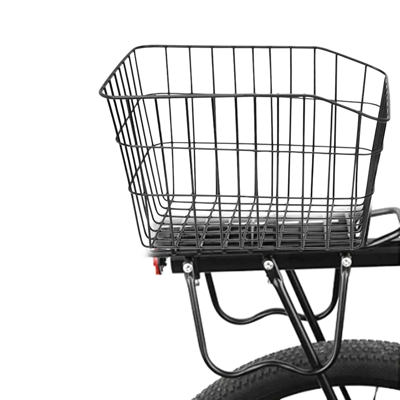 Bike Rear Basket Weatherproof Sturdy Convenient Large Capacity Cargo Basket Rear
Bike Rear Basket Weatherproof Sturdy Convenient Large Capacity Cargo Basket Rear