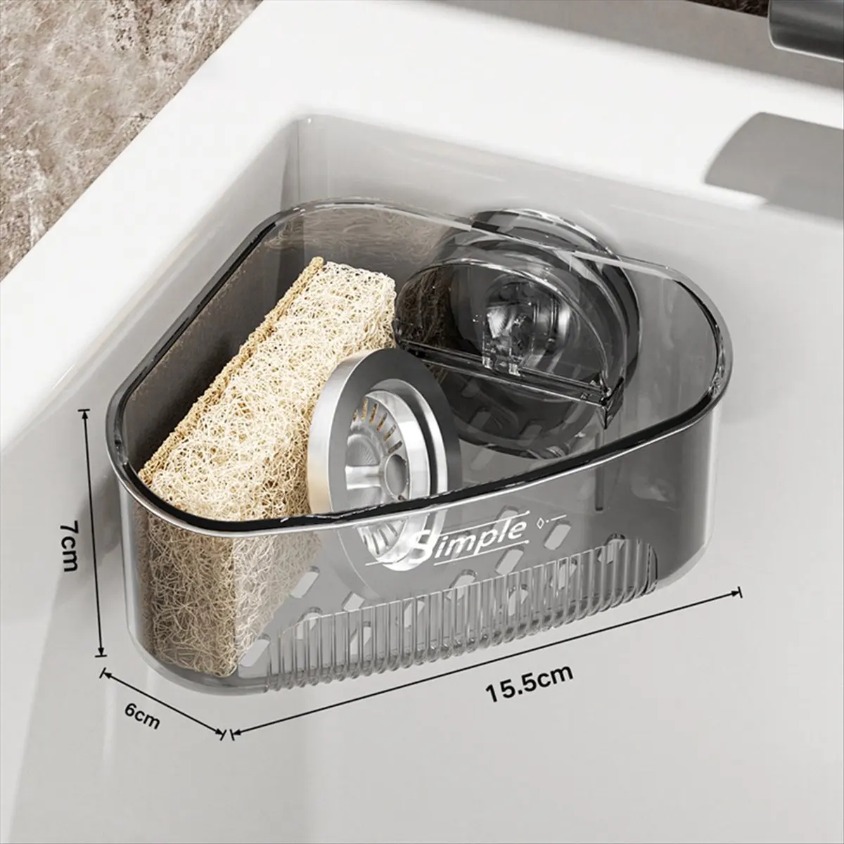 Новый органайзер для раковины из 2 предметов для кухни, губки, скрубберы, мыла, угловой сливной ящик для раковины с клейким креплением на присоске
Новый органайзер для раковины из 2 предметов для кухни, губки, скрубберы, мыла, угловой сливной ящик для раковины с клейким креплением на присоске