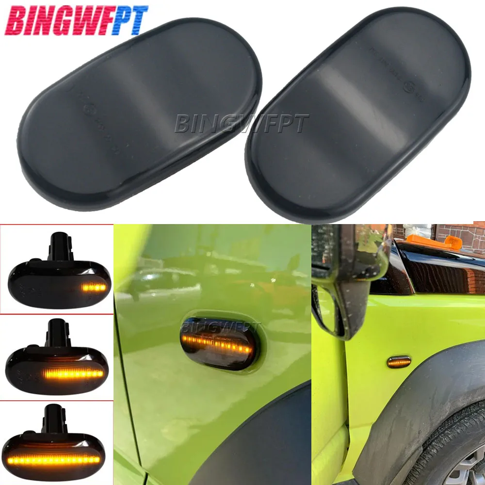 1 пара для SUZUKI JIMNY JB64W JB74 JB23 JB64 1999-2019, боковой маркер, плавный поворотник, индикатор, повторитель, динамический поворотный индикатор
1 пара для SUZUKI JIMNY JB64W JB74 JB23 JB64 1999-2019, боковой маркер, плавный поворотник, индикатор, повторитель, динамический поворотный индикатор