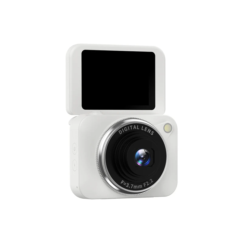 New 4K CCD Digital Camera With Flip-Design 6400W Pixel Compact Portable Selfie Camera With HD Photos For Beginners Gifts
New 4K CCD Digital Camera With Flip-Design 6400W Pixel Compact Portable Selfie Camera With HD Photos For Beginners Gifts