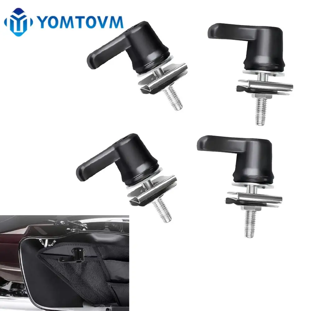 4Pcs Motorcycle Saddlebag Lever Lock Bolts & Nuts Kit for Harley Touring Road Street Glide Electra
4Pcs Motorcycle Saddlebag Lever Lock Bolts & Nuts Kit for Harley Touring Road Street Glide Electra