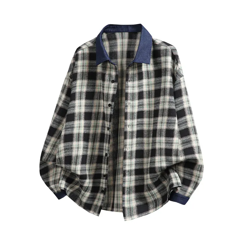 Casual Long Sleeve Shirt Men's Streetwear Fashion Blouse Streetdress Hombre Male Clothing Summer Camisa Men's Shirts New Youth
Casual Long Sleeve Shirt Men's Streetwear Fashion Blouse Streetdress Hombre Male Clothing Summer Camisa Men's Shirts New Youth