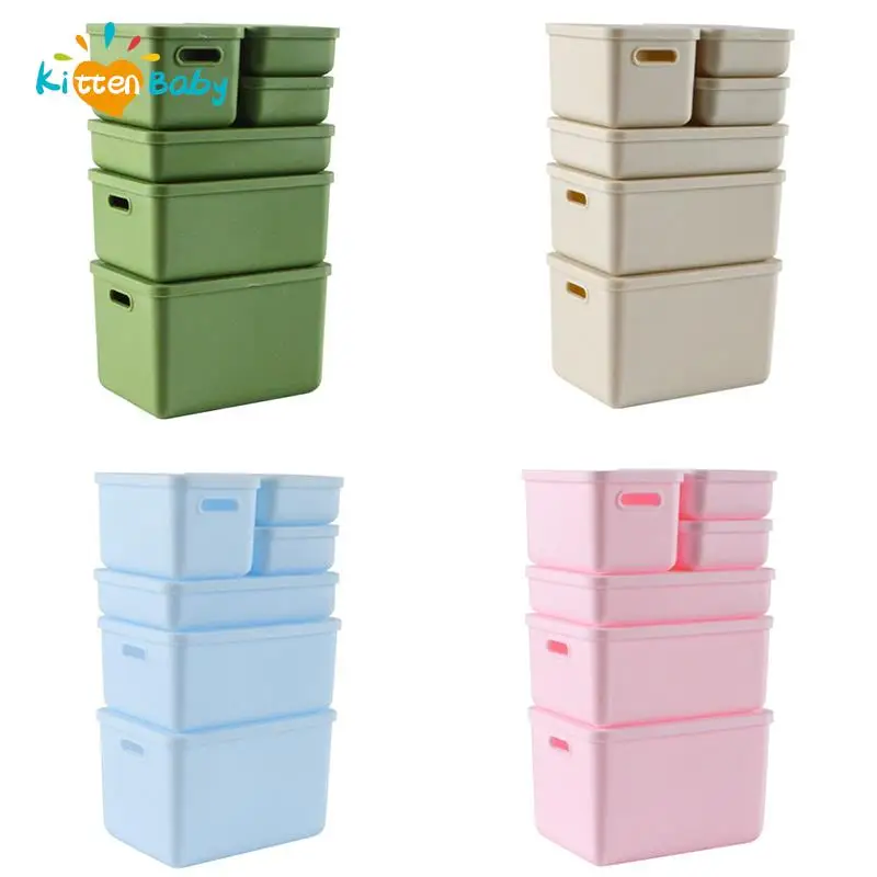 6Pcs/set 1:12 Dollhouse Miniature Storage Container Case Mini Plastic Storage Box With Lid Furniture Doll House Accessories
6Pcs/set 1:12 Dollhouse Miniature Storage Container Case Mini Plastic Storage Box With Lid Furniture Doll House Accessories
