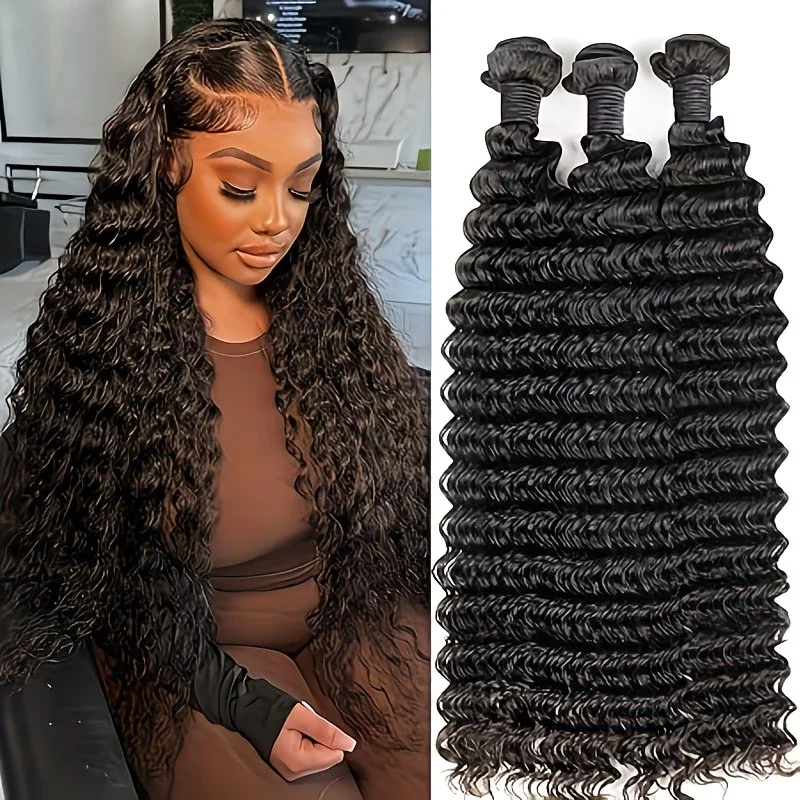 100% натуральные необработанные пучки волос Deep Wave, натуральные бразильские, 30, 38, 40 дюймов, кудрявые, 3/4 пучка, распродажа, пряди для наращивания, Weft Tissage
100% натуральные необработанные пучки волос Deep Wave, натуральные бразильские, 30, 38, 40 дюймов, кудрявые, 3/4 пучка, распродажа, пряди для наращивания, Weft Tissage