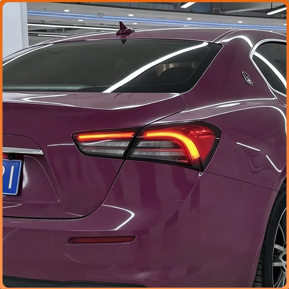 Plug and Play Upgrade 2021 Style LED Highlight Flicker Car Taillights Assembly Auto Tail Lamp For Maserati Ghibli M157 2012-2020
Plug and Play Upgrade 2021 Style LED Highlight Flicker Car Taillights Assembly Auto Tail Lamp For Maserati Ghibli M157 2012-2020