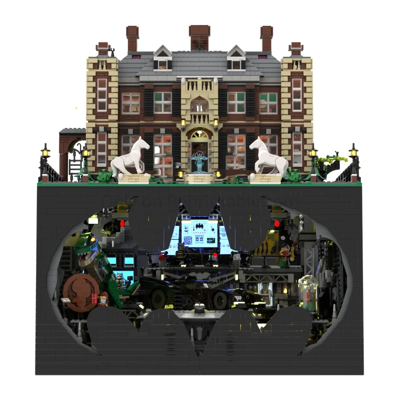 17975PCS hero Movie Modular Batcave Wayne Manor model DIY creative ideas Child Assembly Toy birthdayGift blocks bricks MOC-76252
17975PCS hero Movie Modular Batcave Wayne Manor model DIY creative ideas Child Assembly Toy birthdayGift blocks bricks MOC-76252