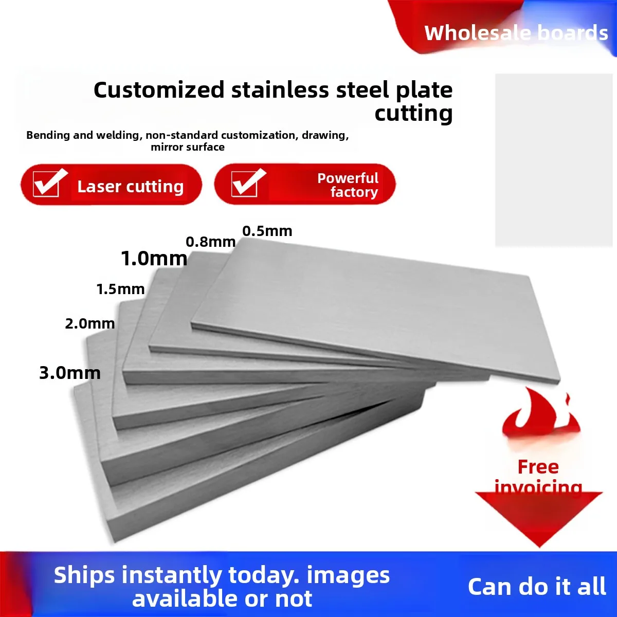 Custom Laser Cutting 304 Stainless Steel Sheet, Industrial Thin Steel Plate Sheet Metal Blank Parts 2mm 3mm 10mm
Custom Laser Cutting 304 Stainless Steel Sheet, Industrial Thin Steel Plate Sheet Metal Blank Parts 2mm 3mm 10mm