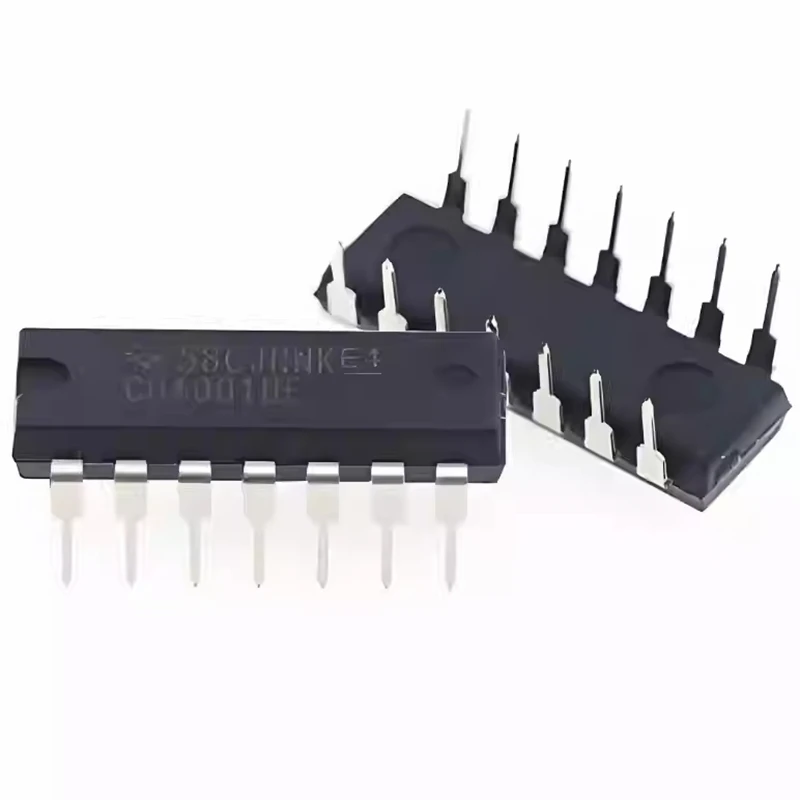 Original CD4001BE DIP-14 surface-mount quad 2-input NAND gate logic chip integrated circuit IC
Original CD4001BE DIP-14 surface-mount quad 2-input NAND gate logic chip integrated circuit IC