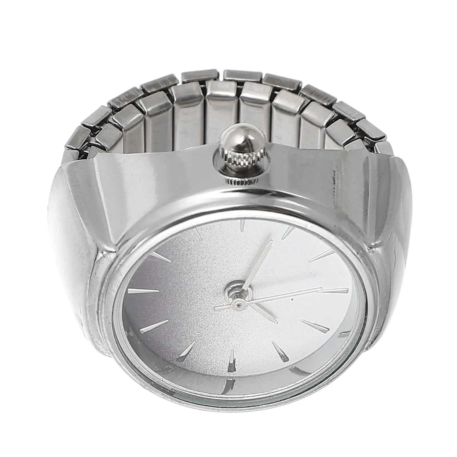 Ring Finger Watch Quartz Round Silver Women Casual Watches for Men Stylish Fashion Accessories Birthday New Year Gifts
Ring Finger Watch Quartz Round Silver Women Casual Watches for Men Stylish Fashion Accessories Birthday New Year Gifts