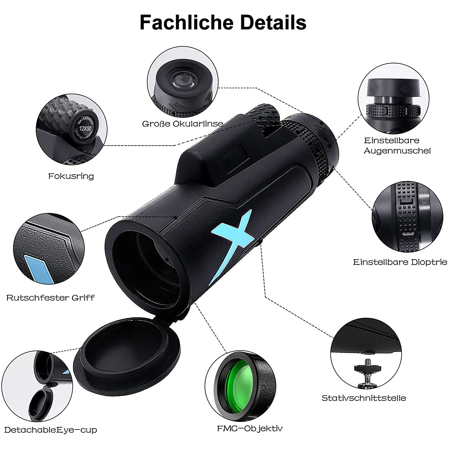 High Power Monocular Telescope with Phone Adapter and Tripod Waterproof portable for Bird Watching Hiking Camping day/night use
High Power Monocular Telescope with Phone Adapter and Tripod Waterproof portable for Bird Watching Hiking Camping day/night use