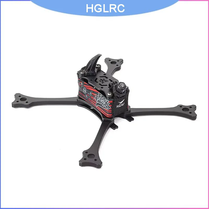 HGLRC Wind5 Lite V2 5 Inch Racing Frame, 195mm Wheelbase with Toray T700 Carbon Fiber for RC FPV Freestyle Drone Build
HGLRC Wind5 Lite V2 5 Inch Racing Frame, 195mm Wheelbase with Toray T700 Carbon Fiber for RC FPV Freestyle Drone Build