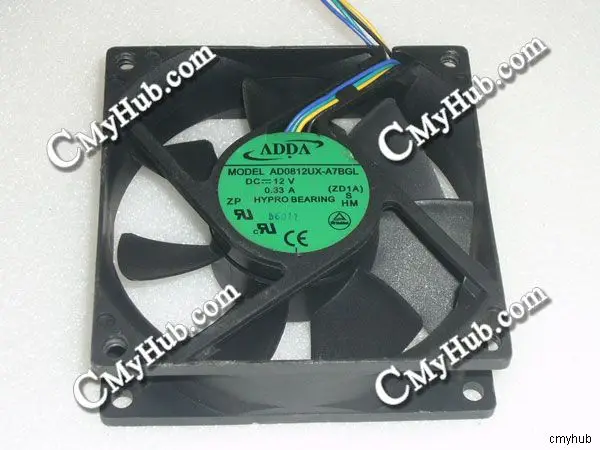 Для ADDA AD0812UX-A7BGL ZD1A CS S DC12V 0.33A 8025 8 см 80 мм 80x80x25 мм 80*80*25 мм 5 проводов 5-контактный охлаждающий вентилятор
Для ADDA AD0812UX-A7BGL ZD1A CS S DC12V 0.33A 8025 8 см 80 мм 80x80x25 мм 80*80*25 мм 5 проводов 5-контактный охлаждающий вентилятор