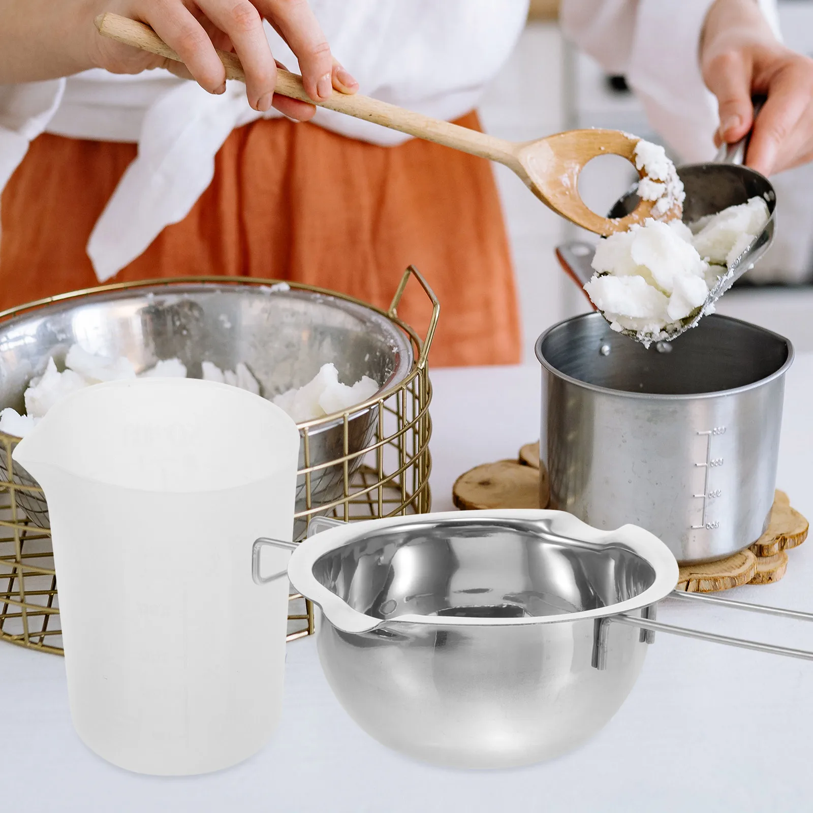 Premium Making Wax Melting Pot for DIY Homemade Candles Melt Butter Cheese Caramel Chocolate Soap Wax Melt
Premium Making Wax Melting Pot for DIY Homemade Candles Melt Butter Cheese Caramel Chocolate Soap Wax Melt