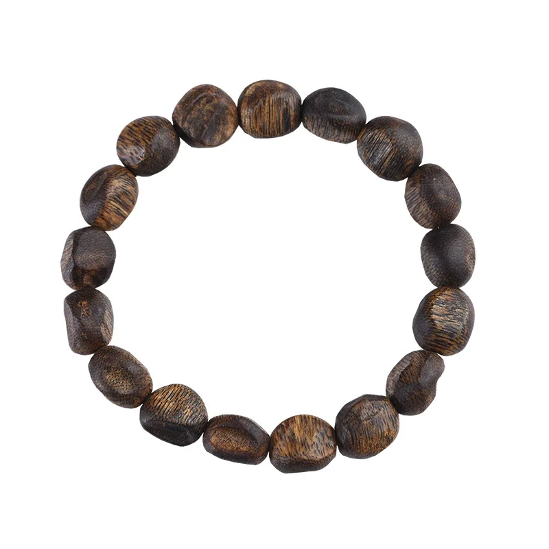 Natural Old Material Hainan Qinan Agarwood Genuine Scarred Single Loop Bracelet High Oil Content for Men and Women Gifts
Natural Old Material Hainan Qinan Agarwood Genuine Scarred Single Loop Bracelet High Oil Content for Men and Women Gifts