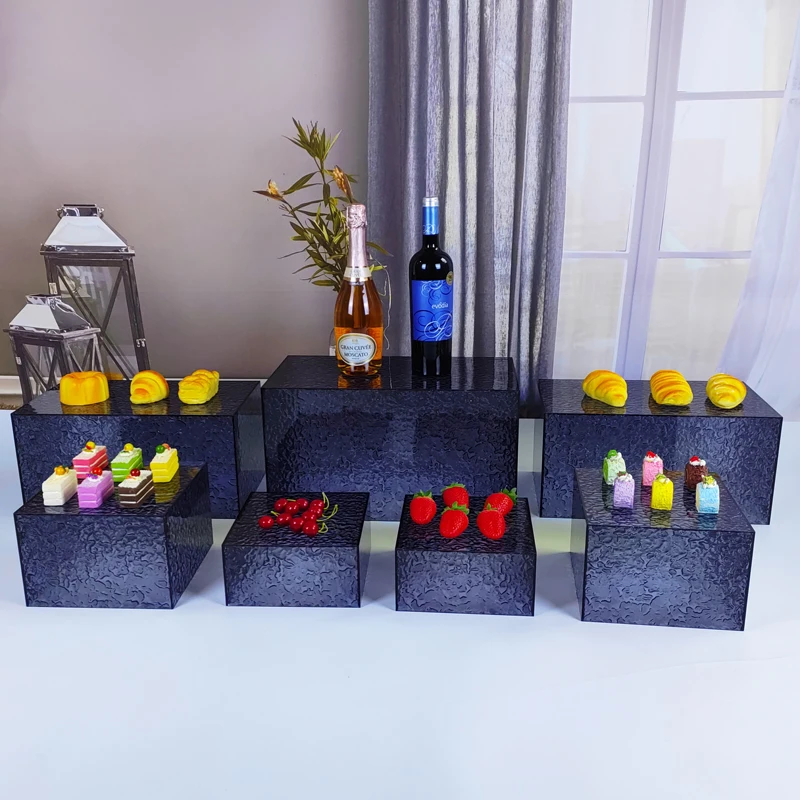 Custom 7PCS Acrylic Display Rack For Wedding Parties Elegant Food Display Stand
Custom 7PCS Acrylic Display Rack For Wedding Parties Elegant Food Display Stand