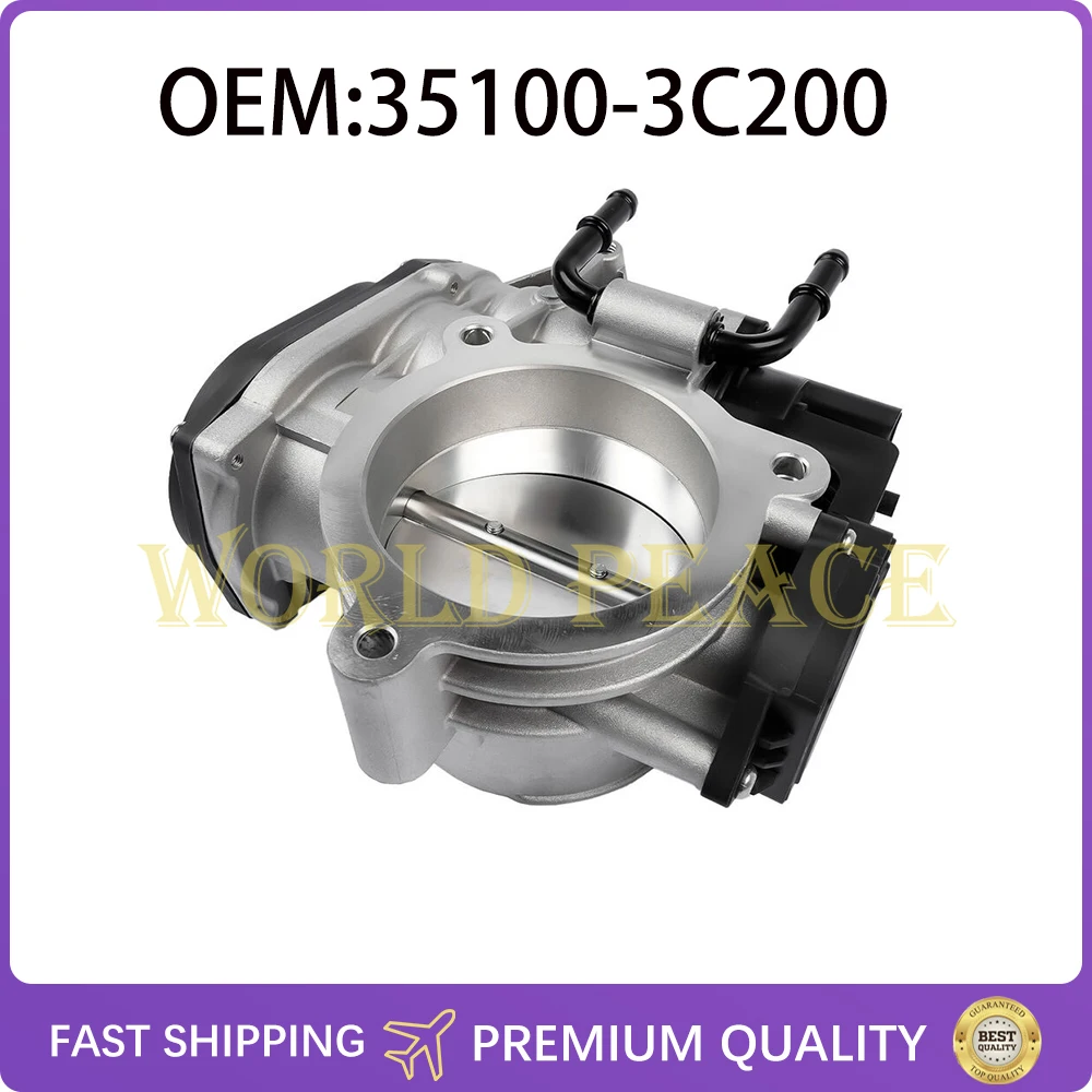 Корпус дроссельной заслонки 35100-3C200 351003 C200 Подходит для Hyundai Sonata Kia Sedona 3.3L 3.8L V6 2006-2012 гг.
Корпус дроссельной заслонки 35100-3C200 351003 C200 Подходит для Hyundai Sonata Kia Sedona 3.3L 3.8L V6 2006-2012 гг.