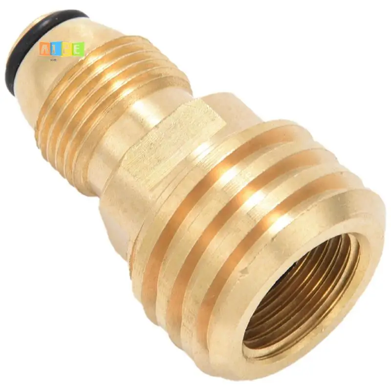 A12E-Propane Gas Adapter Converts POL LP Tank Service Valve To QCC1/Type1- Old To New
A12E-Propane Gas Adapter Converts POL LP Tank Service Valve To QCC1/Type1- Old To New