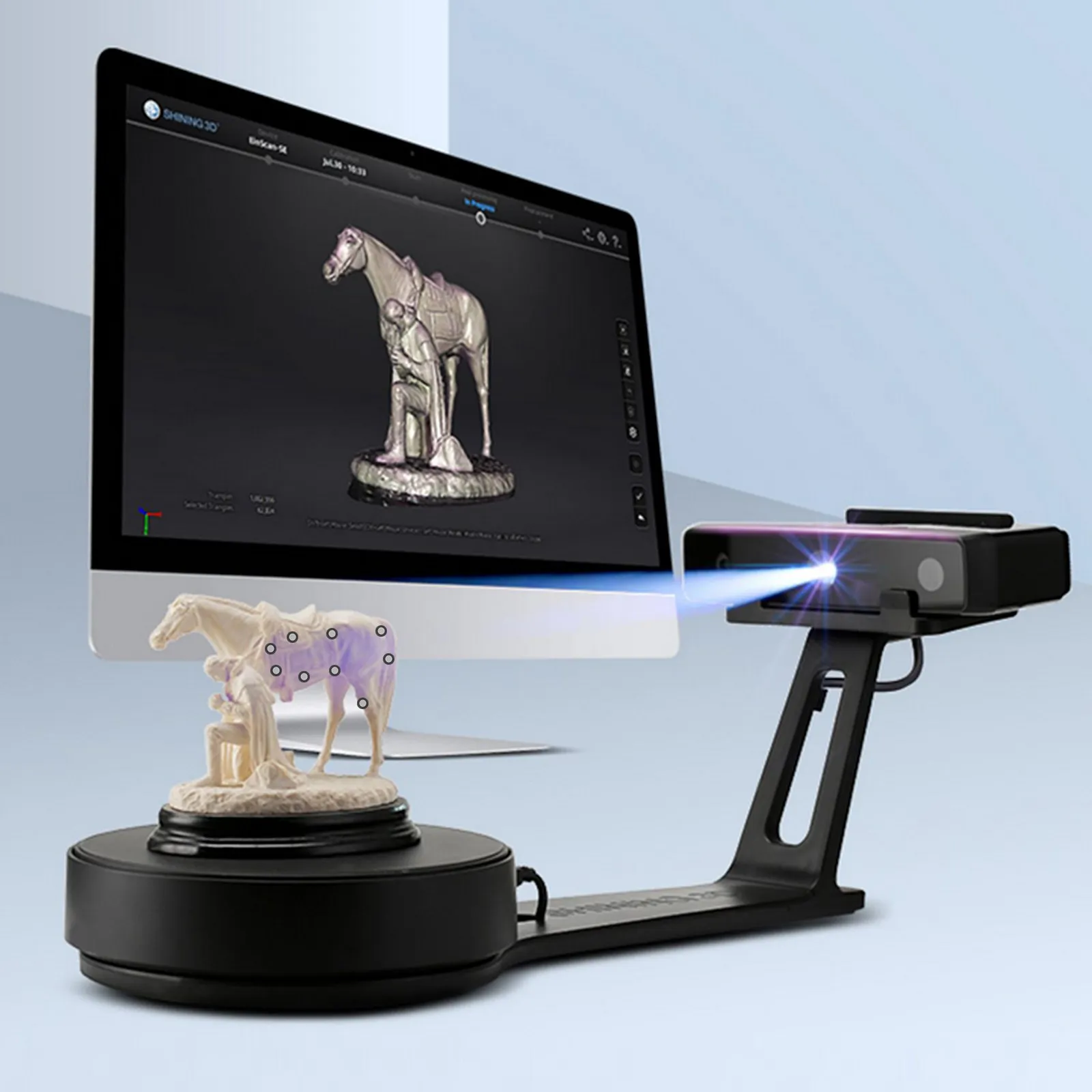 5 Sheets Thick 3D Scanning Reference Point Reflective Markers for 3D Scanner Professional Grade Film Points Scanning Accessories
5 Sheets Thick 3D Scanning Reference Point Reflective Markers for 3D Scanner Professional Grade Film Points Scanning Accessories