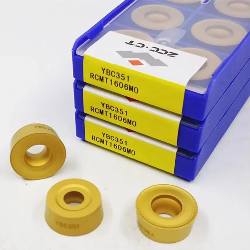 ZCC CT RCMT1606MO YBC251 YBC351 YBC252 YBD052 YBD102 YBD252 Turning Inserts Lathe Tool RCMT 1606 MO Carbide Turning Tools
ZCC CT RCMT1606MO YBC251 YBC351 YBC252 YBD052 YBD102 YBD252 Turning Inserts Lathe Tool RCMT 1606 MO Carbide Turning Tools