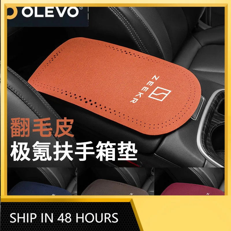 For ZEEKR 001/009/007 Car Armrest Pad Suede Center Console Anti-Slip Mat Interior Accessories Custom Fit Trim Decoration Upgrade
For ZEEKR 001/009/007 Car Armrest Pad Suede Center Console Anti-Slip Mat Interior Accessories Custom Fit Trim Decoration Upgrade