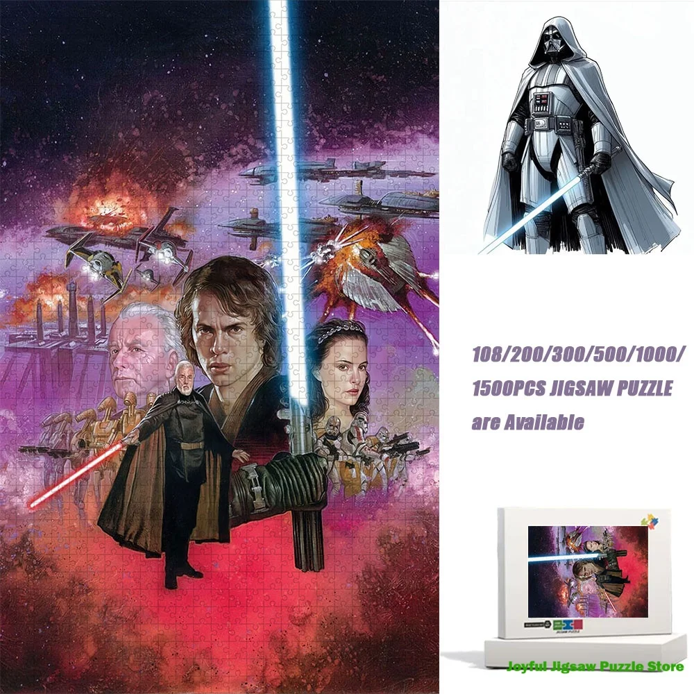 Star Wars Trendy Art Print Jigsaw Puzzle Learning Educational Game Relaxing Decompression Toy for Holiday Modern Home Decor Gift
Star Wars Trendy Art Print Jigsaw Puzzle Learning Educational Game Relaxing Decompression Toy for Holiday Modern Home Decor Gift