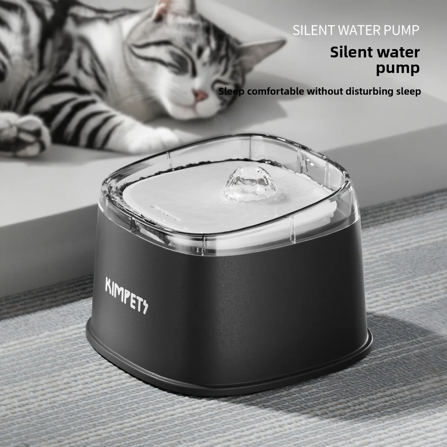 2L Smart Pet Water Fountain - 3-Stage Filtration System, Flow Fresh Water Dispenser for Cats Kittens & Dogs - Auto Shut-Off
2L Smart Pet Water Fountain - 3-Stage Filtration System, Flow Fresh Water Dispenser for Cats Kittens & Dogs - Auto Shut-Off