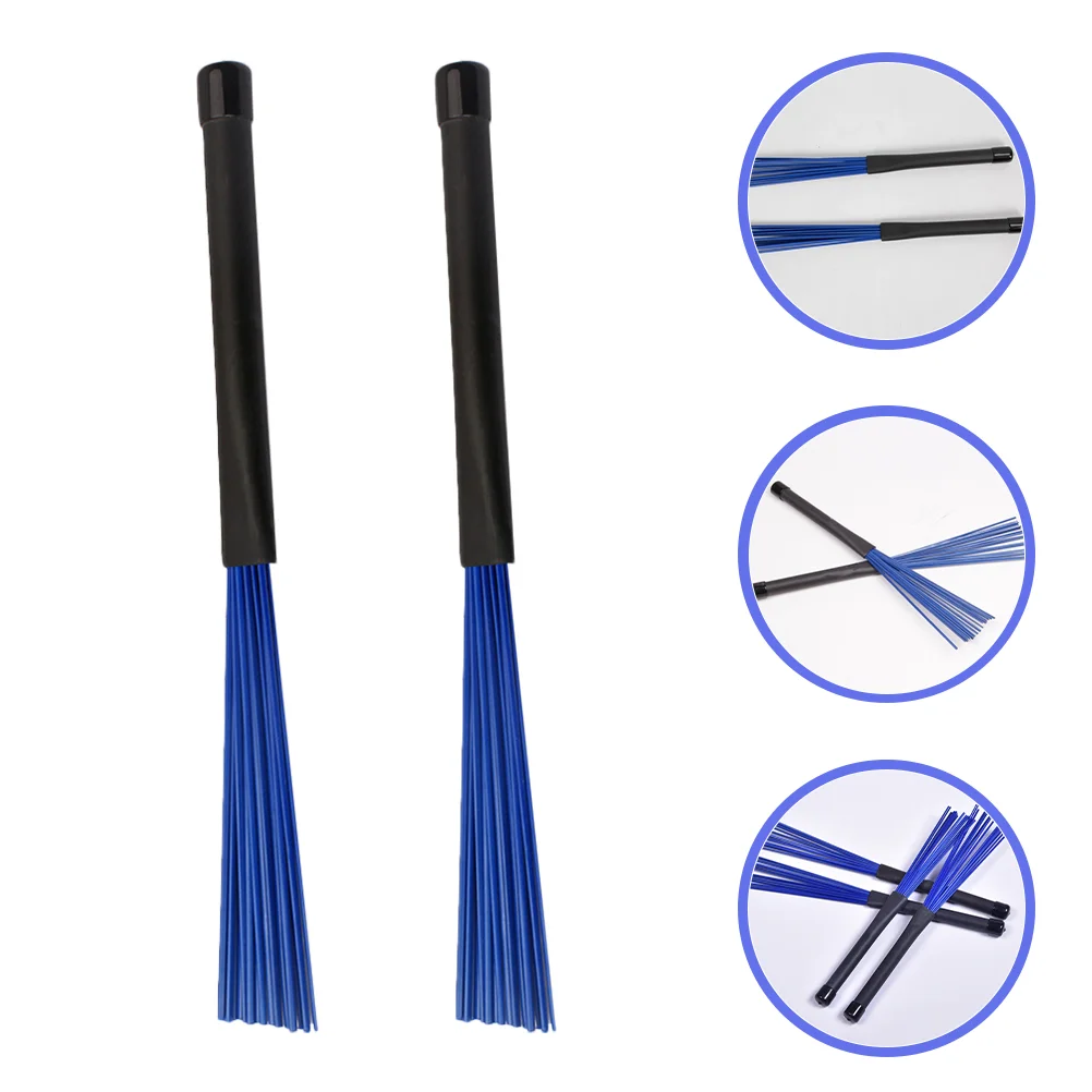 2Pcs Drum Brush Percussion Sticks Steel Wire Retractable Nylon White Portable Lasting Versatile Drum Accessories
2Pcs Drum Brush Percussion Sticks Steel Wire Retractable Nylon White Portable Lasting Versatile Drum Accessories