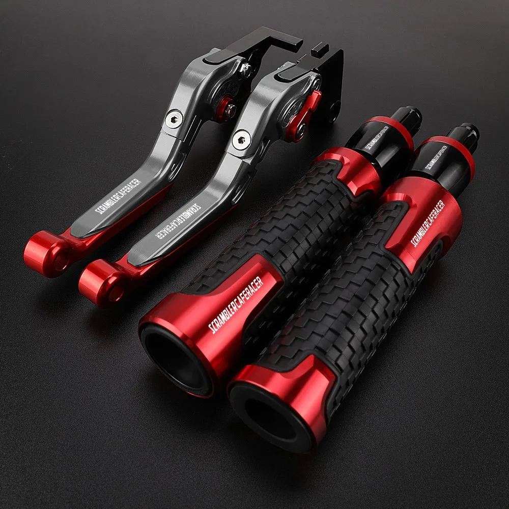 FIT SCRAMBLER CAFERACER Motorcycle FOR DUCATI SCRAMBLER CAFERACER 2019 2020 Adjustable CNC Brake Clutch Levers Handle Bar Grips
FIT SCRAMBLER CAFERACER Motorcycle FOR DUCATI SCRAMBLER CAFERACER 2019 2020 Adjustable CNC Brake Clutch Levers Handle Bar Grips