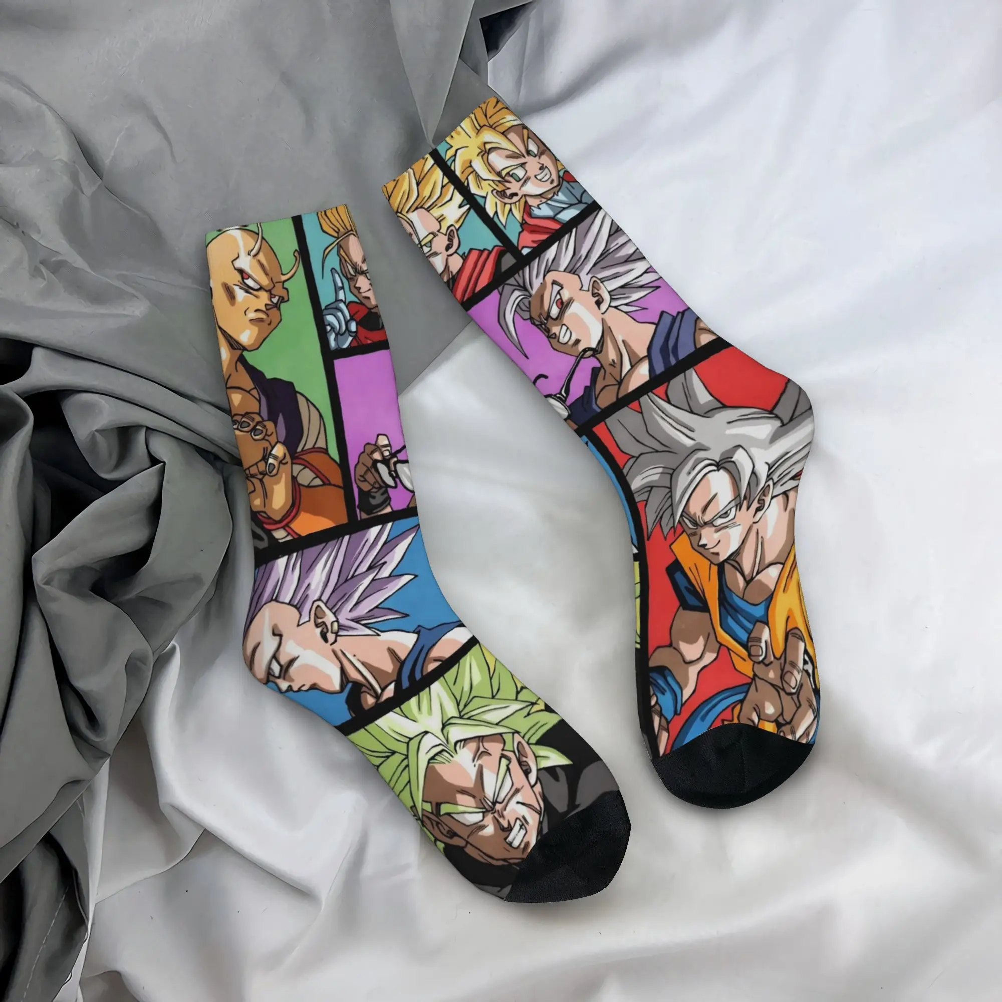 Funny Sock Dragon Ball Dragon Ball Characters Collection Harajuku Seamless Pattern Printed Men Socks Novelty Men's Socks
Funny Sock Dragon Ball Dragon Ball Characters Collection Harajuku Seamless Pattern Printed Men Socks Novelty Men's Socks
