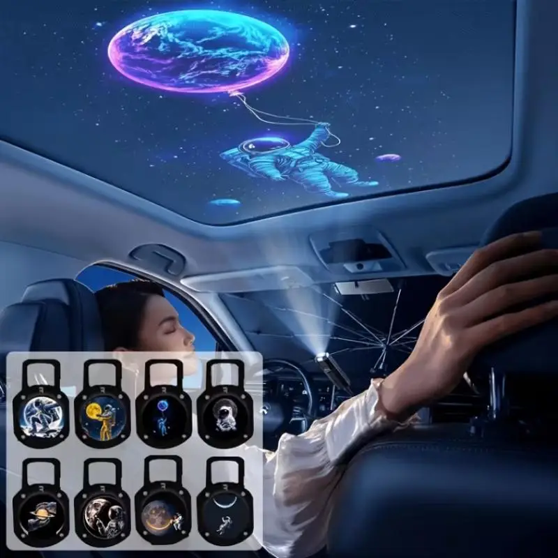 Creative Planet & Astronaut Pattern Themes USB LED Projection Light For Room Ceiling Background Decoration
Creative Planet & Astronaut Pattern Themes USB LED Projection Light For Room Ceiling Background Decoration