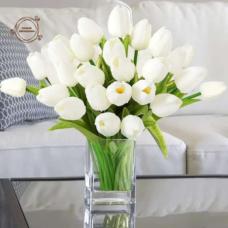 10PCS Artificial Tulips Flowers Casamento Bouquet Home Decoration Faux Real Touch Tulip Vase Decor Boda Party Photography Props
10PCS Artificial Tulips Flowers Casamento Bouquet Home Decoration Faux Real Touch Tulip Vase Decor Boda Party Photography Props