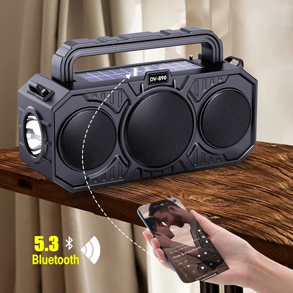 Уличный портативный двойной Солнечный Bluetooth-динамик беспроводной динамик для путешествий многофункциональный фонарик громкий Bluetooth-динамик
Уличный портативный двойной Солнечный Bluetooth-динамик беспроводной динамик для путешествий многофункциональный фонарик громкий Bluetooth-динамик