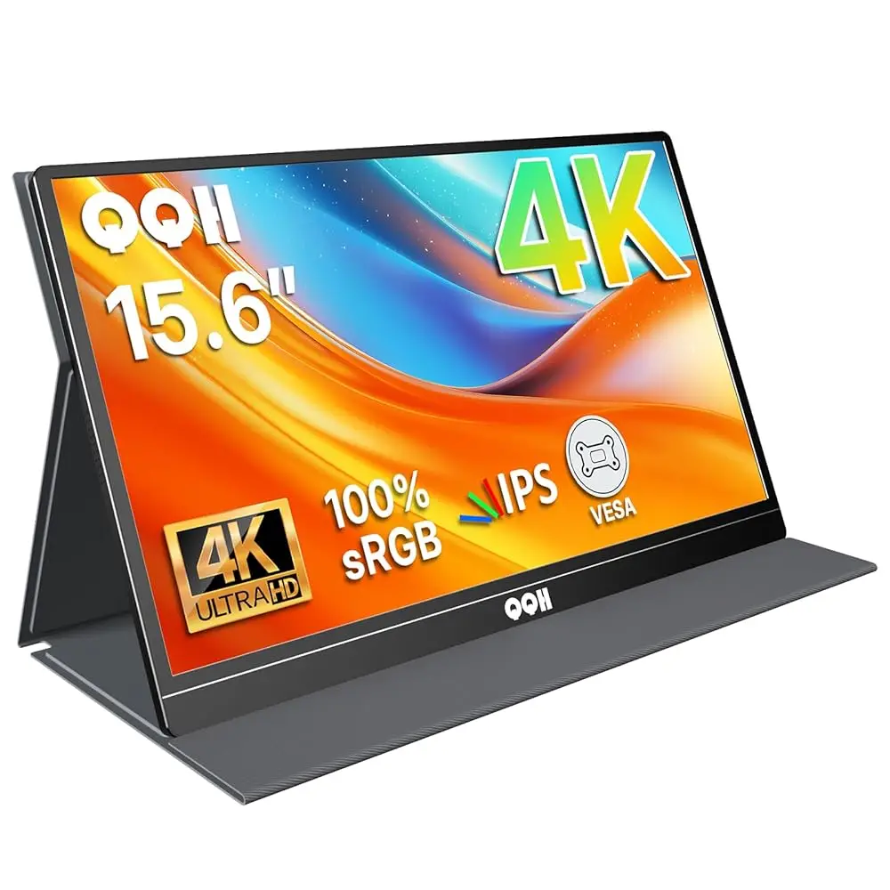 Free Shipping4K Portable Monitor, 15.6\ IPS 3840x2160 UHD USB-C HDMI Travel Portable Monitor for Laptop, Ultra-Slim Alloy Gaming
Free Shipping4K Portable Monitor, 15.6\ IPS 3840x2160 UHD USB-C HDMI Travel Portable Monitor for Laptop, Ultra-Slim Alloy Gaming