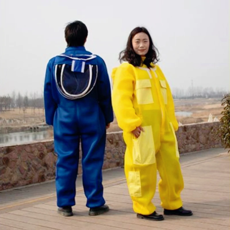 Beekeeping Suit Blue Yellow Bee Clothing, 3D Breathable Beekeepers Costume Honey Equipment Tools Supplies Gardening Overalls
Beekeeping Suit Blue Yellow Bee Clothing, 3D Breathable Beekeepers Costume Honey Equipment Tools Supplies Gardening Overalls