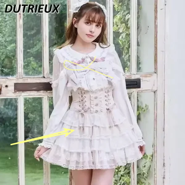 2025 Summer New Kawaii High Waist Strap-up Cake Shorts Skirt for Women Sweet and Cute Girls Versatile Lace Mini A-line Skirts
2025 Summer New Kawaii High Waist Strap-up Cake Shorts Skirt for Women Sweet and Cute Girls Versatile Lace Mini A-line Skirts